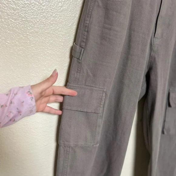 MATE The Label Organic Cotton Utility Cargo Gorpcore Industrial Chic Pants - Picture 4 of 9